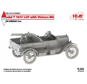 , , , ICM 1/35 MODEL T 1917 LCP WITH VICKERS MG WWI ANZAC CAR