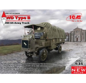 , , , ICM 1/35 FWD TYPE B WWI US ARMY TRUCK (NEW MOLDS)