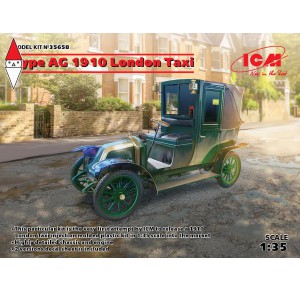 , , , ICM 1/35 TYPE AG 1910 LONDON TAXI