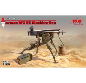 , , , ICM 1/35 GERMAN MG08 MACHINE GUN (NEW MOLDS)
