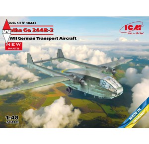 , , , ICM 1/48 GOTHA GO 244B-2 WWII GERMAN TRANSPORT AIRCRAFT