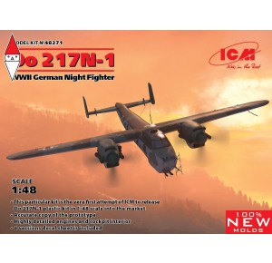 , , , ICM 1/48 DO 217N-1 WWII GERMAN NIGHT FIGHTER (NEW MOLDS)