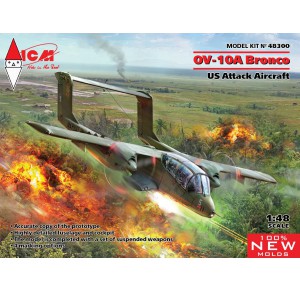 , , , ICM 1/48 OV-10A BRONCO US ATTACK AIRCRAFT (NEW MOLDS)