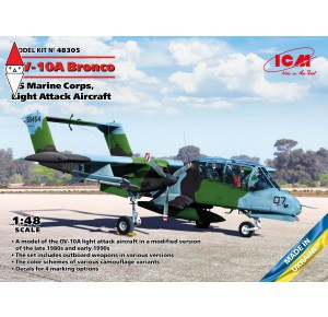 , , , ICM 1/48 OV-10A BRONCO US MARINE CORPS LIGHT ATTACK AIRCRAFT
