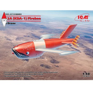 , , , ICM 1/48 Q-2A (KDA-1) FIREBEE US DRONE (2 AIRPLANES AND PILONS) (NEW MOLDS)