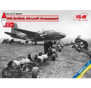 , , , ICM 1/48 WWII BRITISH AIRCRAFT ARMAMENT (NEW MOLDS)