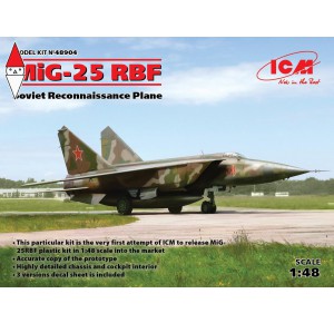 , , , ICM 1/48 MIG-25 RBF SOVIET RECONNAISSANCE PLANE