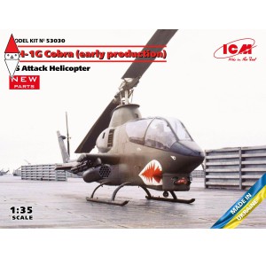 , , , ICM 1/35 AH-1G COBRA US ATTACK HELICOPTER (NEW MOLDS)