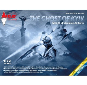 , , , ICM 1/72 THE GHOST OF KYIV: MIG-29 OF UKRAINIAN AIR FORCE