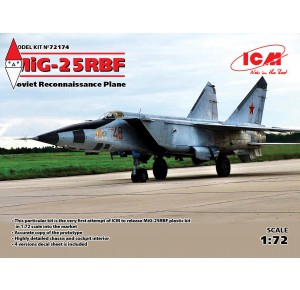 , , , ICM 1/72 MIG-25 RBF SOVIET RECONNAISSANCE PLANE