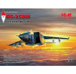 , , , ICM 1/72 MIG-25 BM SOVIET STRIKE AIRCRAFT