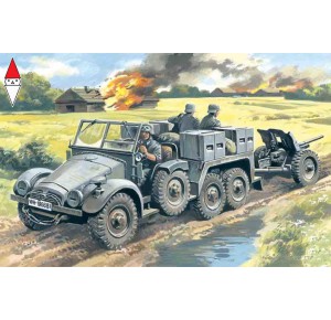 , , , ICM 1/72 KRUPP L2H143 KFZ.69 WITH PAK 36 GERMAN ARTILLERY TRACTOR