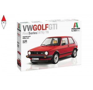 , , , ITALERI 1/24 VW GOLF GTI FIRST SERIES 1976/78
