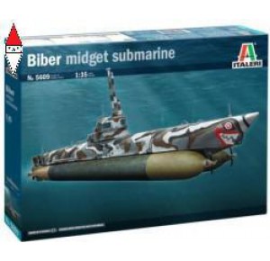 , , , ITALERI 1/35 U-BOOT BIBER MIDGET SUBMARINE