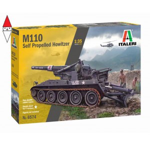 , , , ITALERI 1/35 M110 A1 SELF PROPELLED HOWITZER