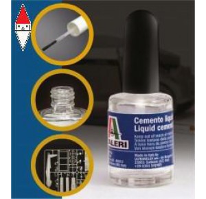 , , , ITALERI CEMENTO LIQUIDO PER PLASTICA 15 ML