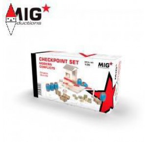 , , , MIG 1/35 CHECKPOINT SET MODERN CONFLICTS
