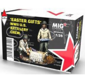 , , , MIG 1/35 EASTER GIFTS WWII U.S. ARTILLERY CREW
