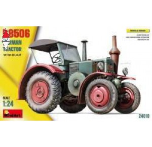 , , , MINI ART 1/24 GERMAN TRACTOR D8506 WITH ROOF