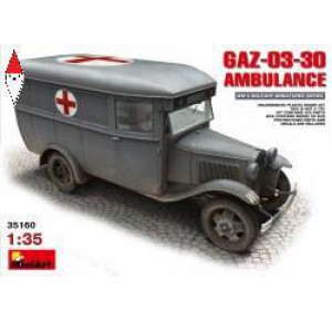 , , , MINI ART 1/35 GAZ-03-30 AMBULANCE