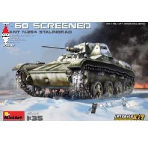 , , , MINI ART 1/35 T-60 SCREENED (PLANT NO.264.STALINGRAD) INTERIOR KIT