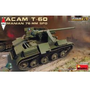 , , , MINI ART 1/35 ROMANIAN 76-MM SPG TACAM T-60 INTERIOR KIT