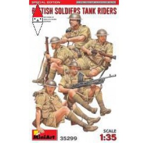 , , , MINI ART 1/35 BRITISH SOLDIERS TANK RIDERS. SPECIAL EDITION
