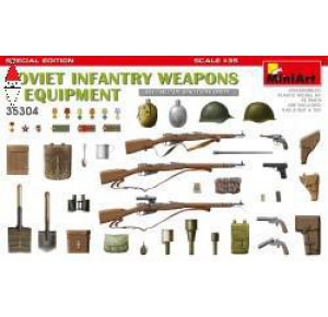 , , , MINI ART 1/35 SOVIET INFANTRY WEAPONS AND EQUIPMENT. SPECIAL EDITION