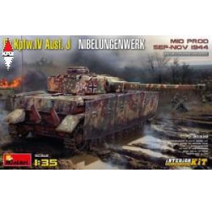 , , , MINI ART 1/35 PZ.KPFW.IV AUSF. J NIBELUNGENWERK MID PROD. INTERIOR KIT