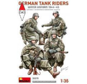 , , , MINI ART 1/35 GERMAN TANK RIDERS (WINTER UNIFORM 1944-45)