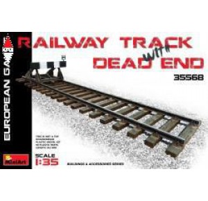 , , , MINI ART 1/35 RAILWAY TRACK  AND  DEAD END (EUROPEAN GAUGE)