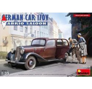 , , , MINI ART 1/35 GERMAN CAR 170V CABRIO SALOON - INCLUDE 2 FIGURINI