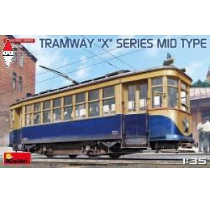 , , , MINI ART 1/35 TRAMWAY X SERIES. MID TYPE