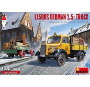 , , , MINI ART 1/35 L1500S GERMAN 1,5T TRUCK