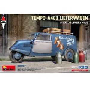 , , , MINI ART 1/35 TEMPO A400 LIEFERWAGEN. MILK DELIVERY VAN