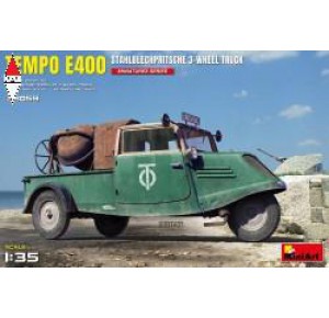 , , , MINI ART 1/35 TEMPO E400 STAHLBLECHPRITSCHE 3-WHEEL TRUCK