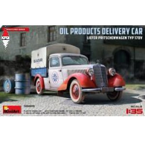 , , , MINI ART 1/35 LIEFER PRITSCHENWAGEN TYP 170V OIL PRODUCTS DELIVERY CAR