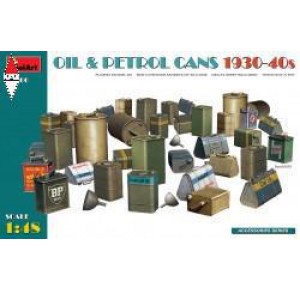 , , , MINI ART 1/48 OIL  AND PETROL CANS 1930-40S