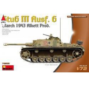 , , , MINI ART 1/72 STUG III AUSF. G MARCH 1943 ALKETT PROD.