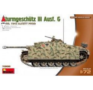 , , , MINI ART 1/72 STURMGESCHUTZ III AUSF. G APRIL 1943 ALKETT PROD.