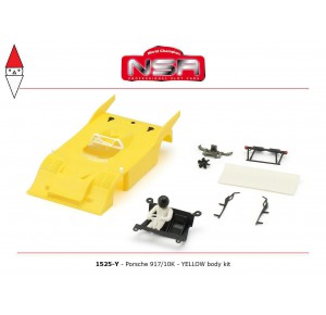 , , , NSR PORSCHE 917/10K BODY YELLOW KIT