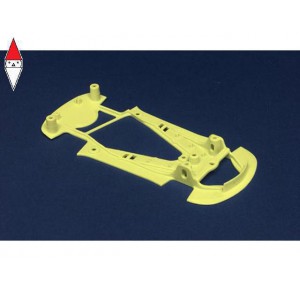 , , , NSR CORVETTE C6R   EXTRALIGHT YELLOW EVO CHASSIS FOR INLINE/ANGLEW SETUP