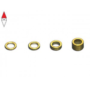 , , , NSR 2MM AXLE SPACERS .010 BRASS (10PCS)
