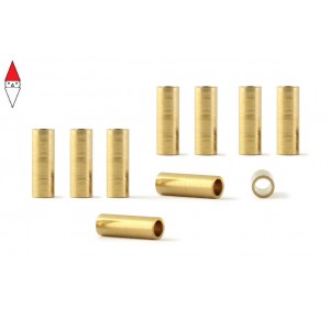 , , , NSR AXLE SPACERS 3/32 9.5MM - 3.75 BRASS (10PCS)