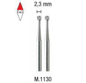 , , , PG MINI 2 FRESE ACCIAIO CONO ROVESCIATO 2.3MM