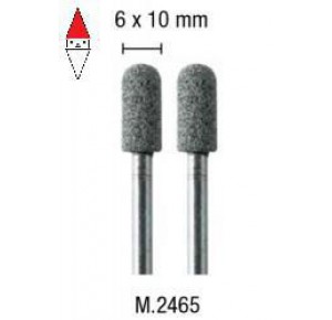 , , , PG MINI 2 MOLE CARBURO DI SILICIO SEMISFERA 6X10MM