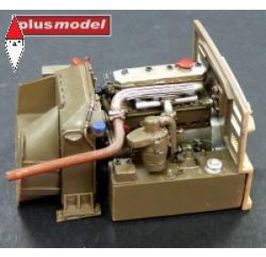 , , , PLUS MODEL 1/35 ENGINE SET FOR PZKPFW 38 (T)