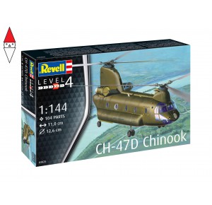 , , , REVELL 1/144 CH-47D CHINOOK