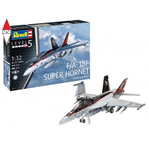 , , , REVELL 1/32 F/A-18F SUPER HORNET TWINSEATER