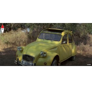 , , , REVELL 1/24 GESCHENKSET JAMES BOND  CITROEN 2 CV